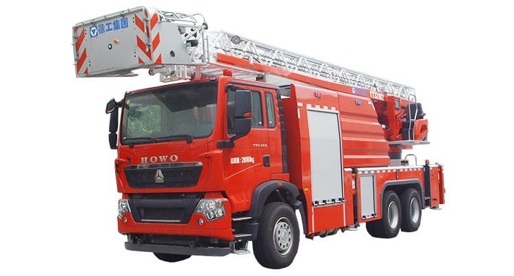 XCMG Official Small Fire Truck 32m new 6x4 aerial ladder fire truck YT32M2  price for sale